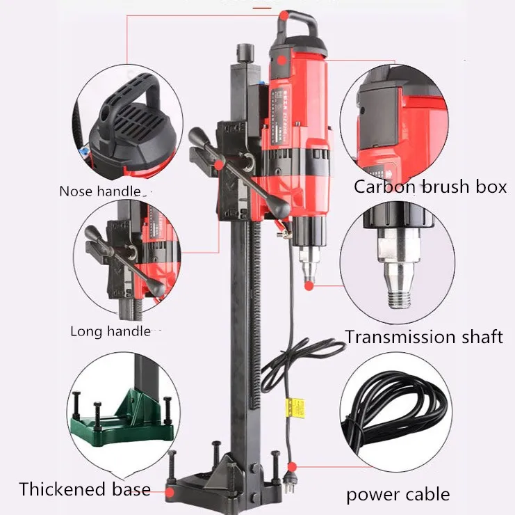 Rhinestone High-power Professional Air-conditioning เจาะเครื่อง