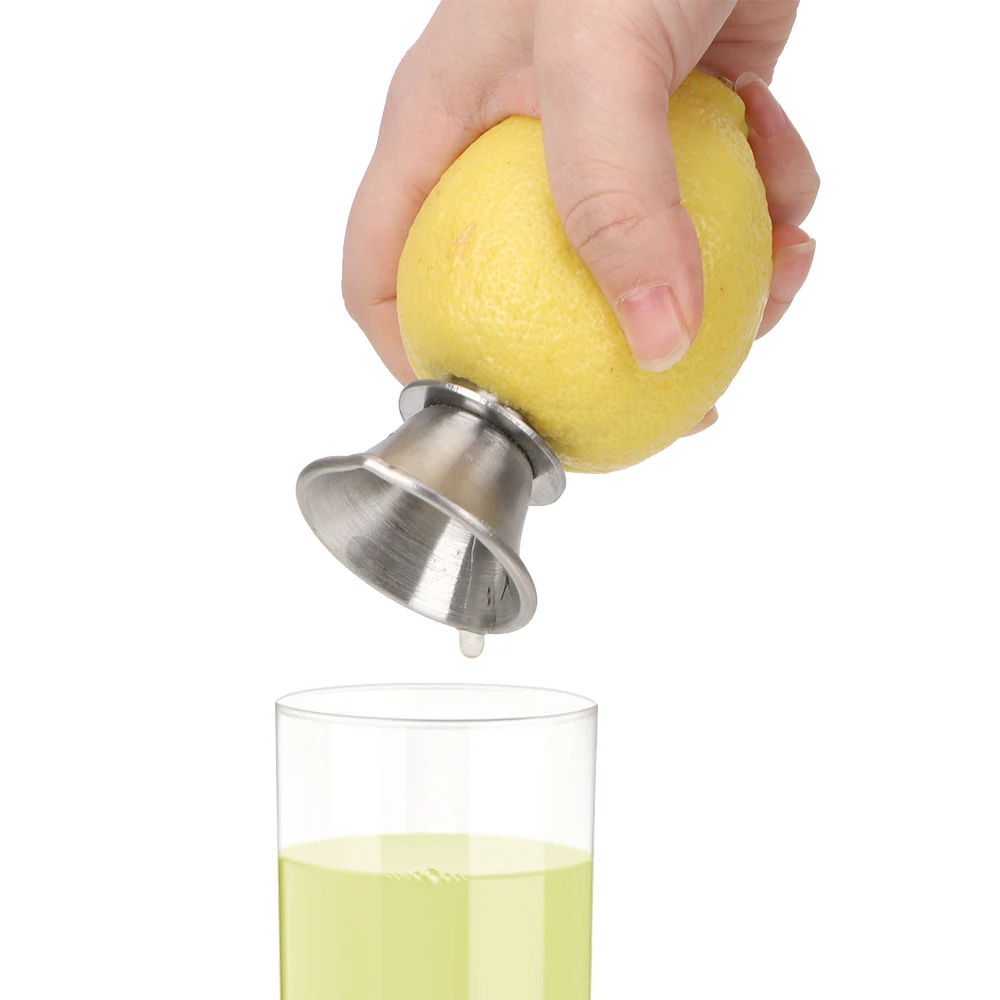 Hand Juicer Pourer Screw Stainless Steel For Lemon Orange Limes Citrus Manually Lemon Squeezer Juice Squeeze Fruit Tool