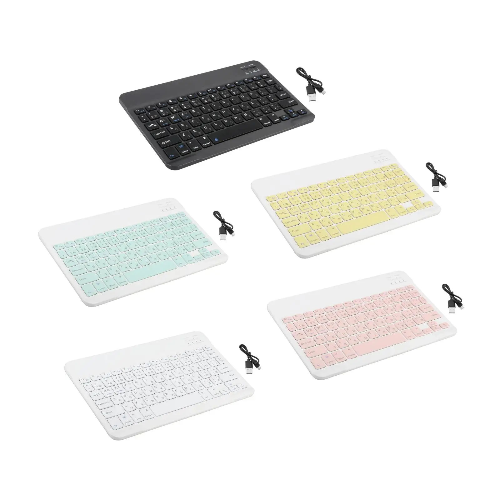 Universal Multi-Device Bluetooth 5.1 Keyboard Japanese Full Size for Laptop