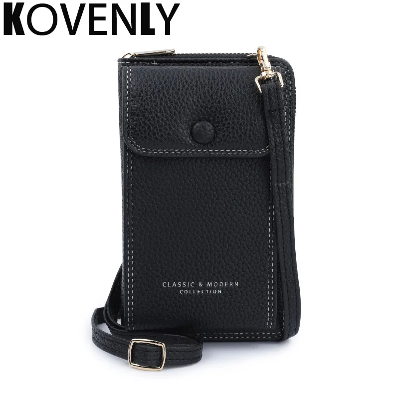 Moda duża pojemność telefon torebka portfel dla kobiet PU skóra solidna kolorowa torba na ramię mała torba typu Crossbody torebka Pack