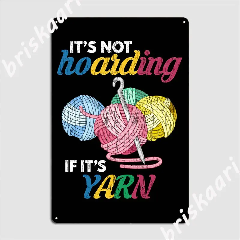 Its Not Hoarding If Its Poster Metal Plaque Cinema Garage Retro Wall Plaque Party Tin Sign Poster