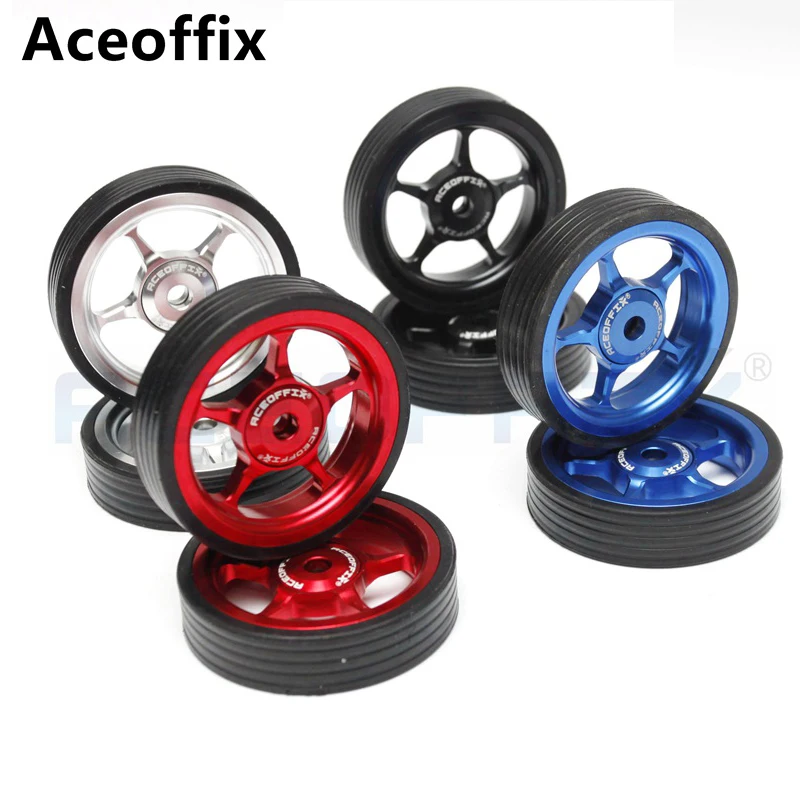 Aceoffix ez wheels suit  for Brompton  bike aluminum alloy perine five-pointed star wide body easywheel  parts