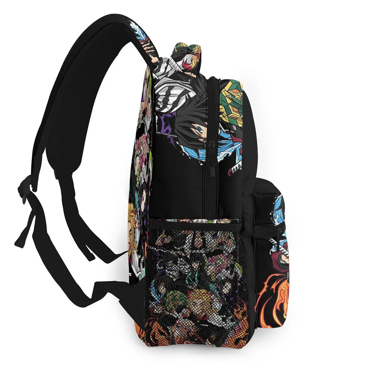 Hashira-Sac à Dos Demon Slayer pour Fille et Garçon, Cartable de Voyage pour Adolescent