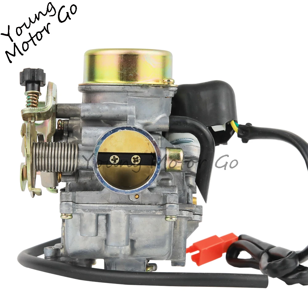 Motorcycle CVK30 CVK 30MM Carburetor Carb Replacement For Keihin Scooters ATV UTV GY6 150-250CC TANK 260 300 Manco Talon Linhai