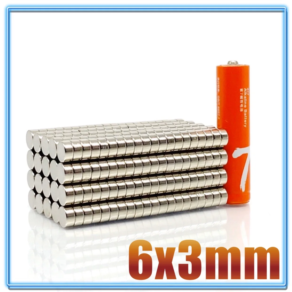 

10/50/100/200 Pcs 6x3 Round NdFeB Neodymium Magnet N35 Super Powerful Small imanes Permanent Magnetic Disc 6*3