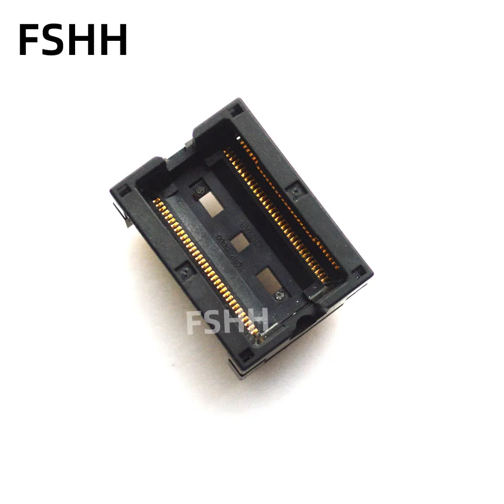 CTP0066-Q152AB اختبار المقبس TSOP66 SSOP66 DDR SDRAM المقبس 0.65 مللي متر الملعب 10 مللي متر/12 مللي متر واسعة