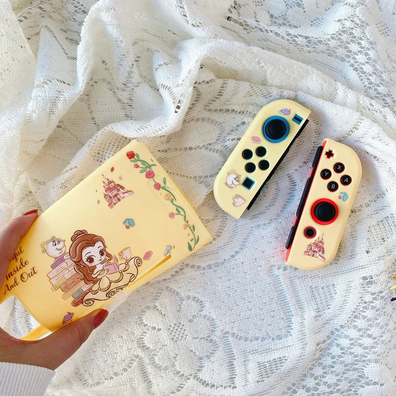 Nintendo switch用のかわいい保護シェル,ソフトtpu,nsゲームコンソール用の保護ケース