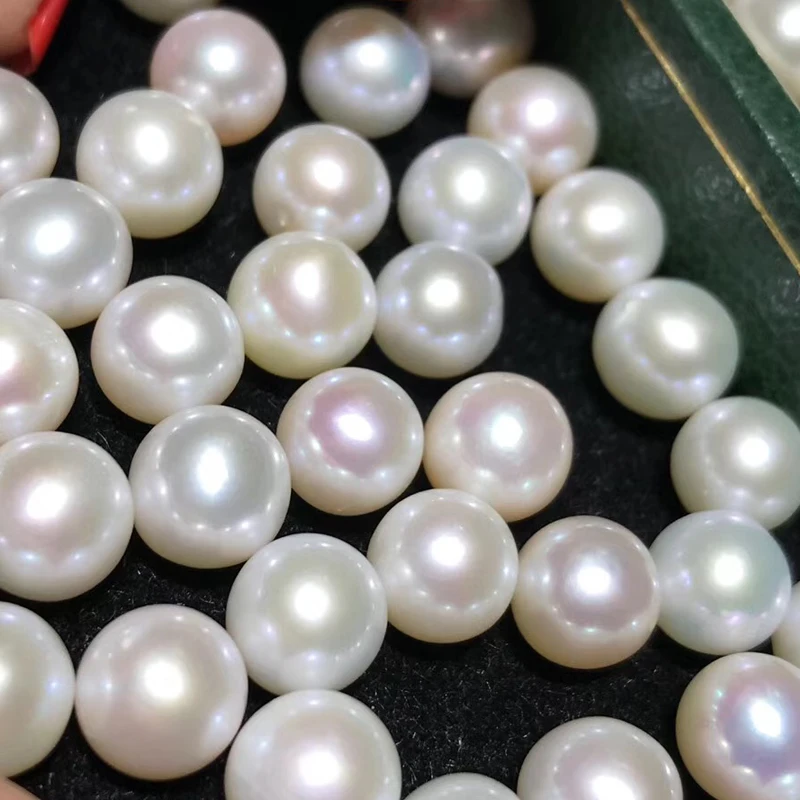 

4A Top Quality Natural Freshwater Pearls 8-8.5mm High Luster Flawless Loose Round Pearl for DIY Necklace Bracelet Jewelry 담수진주