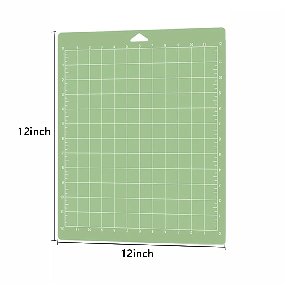 3/6/9PCS Cutting Mat Medium Adhesive Sticky Green Square-grid non-slip Cutting Mats For Art Textiles Scrapbooking & Diy Projects