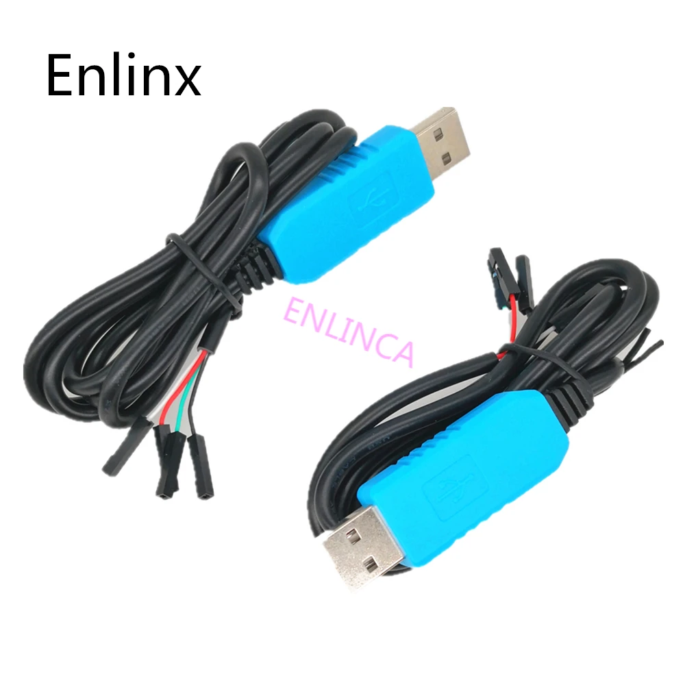 1 szt. PL2303 TA USB TTL RS232 konwertuj kabel szeregowy PL2303TA kompatybilny z Win7 Win8 Win10 vista