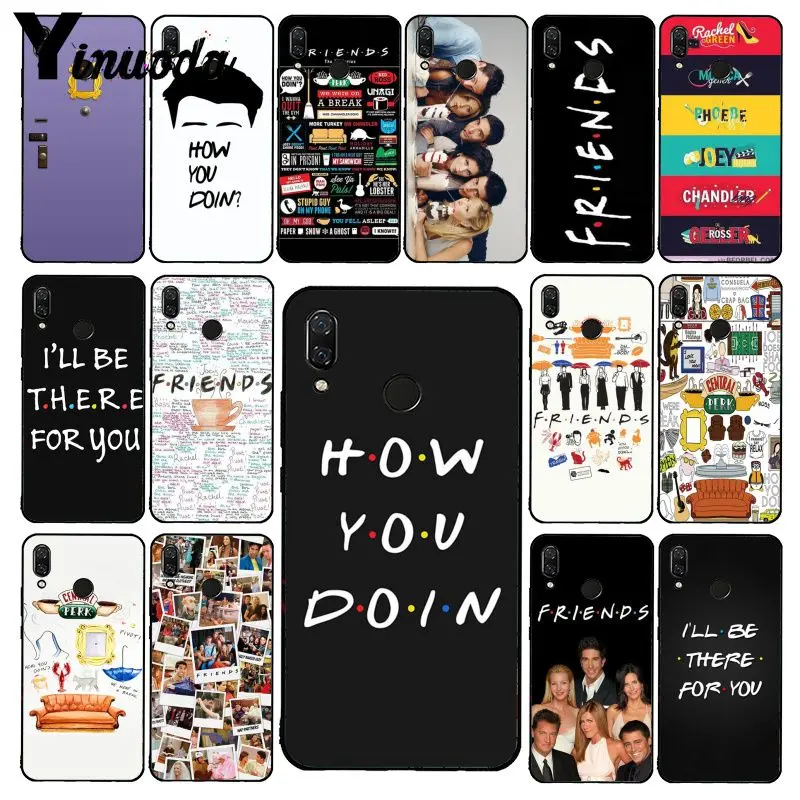 Yinuoda friends tv show how you doin Phone Case for Xiaomi Redmi Note 7 8T Redmi 5plus 6A Note8 4X Note8Pro