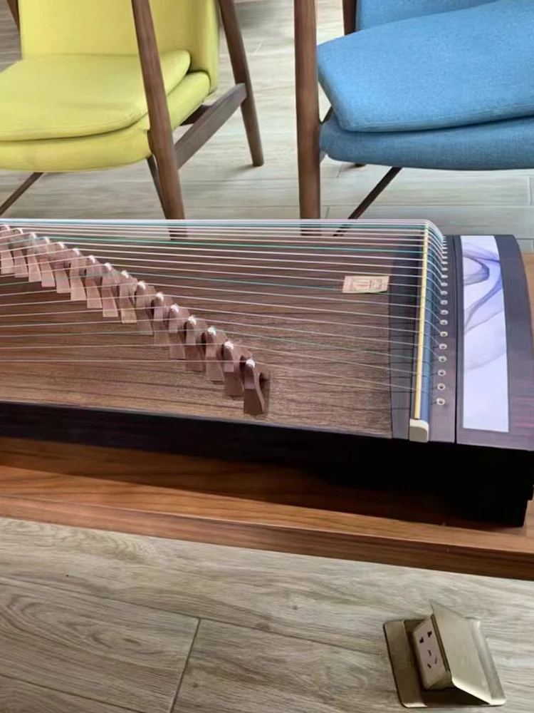 Chinese 21 string small guzheng 100 cm paulownia portable half zither for adults children beginners exam practice short Guzheng