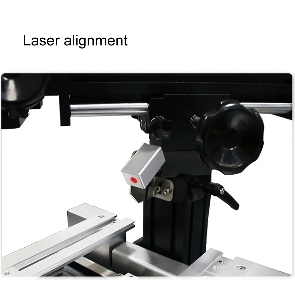 Laser Alignment Hot Air 3 Zones BGA Machine ZM-R5860 Touch Screen Soldering Station Laptop Motherboard Rework Repair System Tool