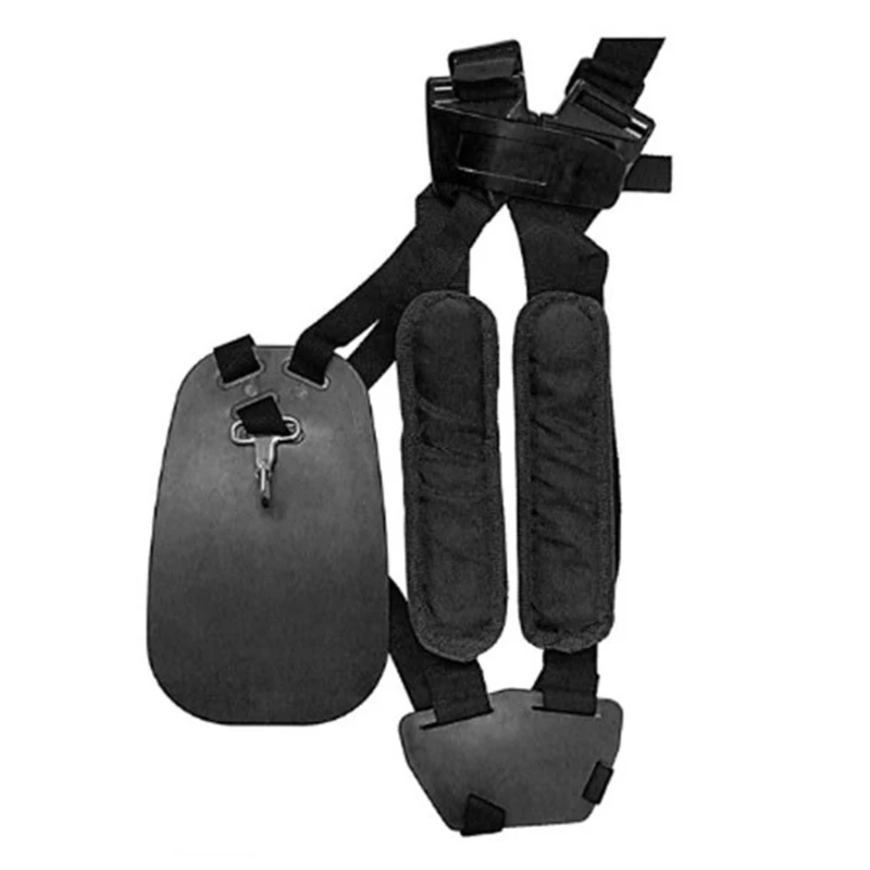 

2022 New Black Comfort Padded Belt Double Shoulder StrapTrimmer Shoulder Strap for Trimmers Brushcutters Strimmer Harness