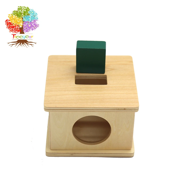 

Деревянные игрушки Treeyear Монтессори, зеленая прямоугольная искусственная обучающая Дошкольная тренировочная практика, базовые жизненные навыки
