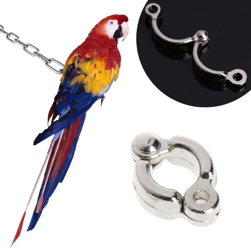 5.5mm-14.5mm Parrot Leg Ring Bird Flying Rope Foot Ring Outdoor Accessories for control bird flying outdoor