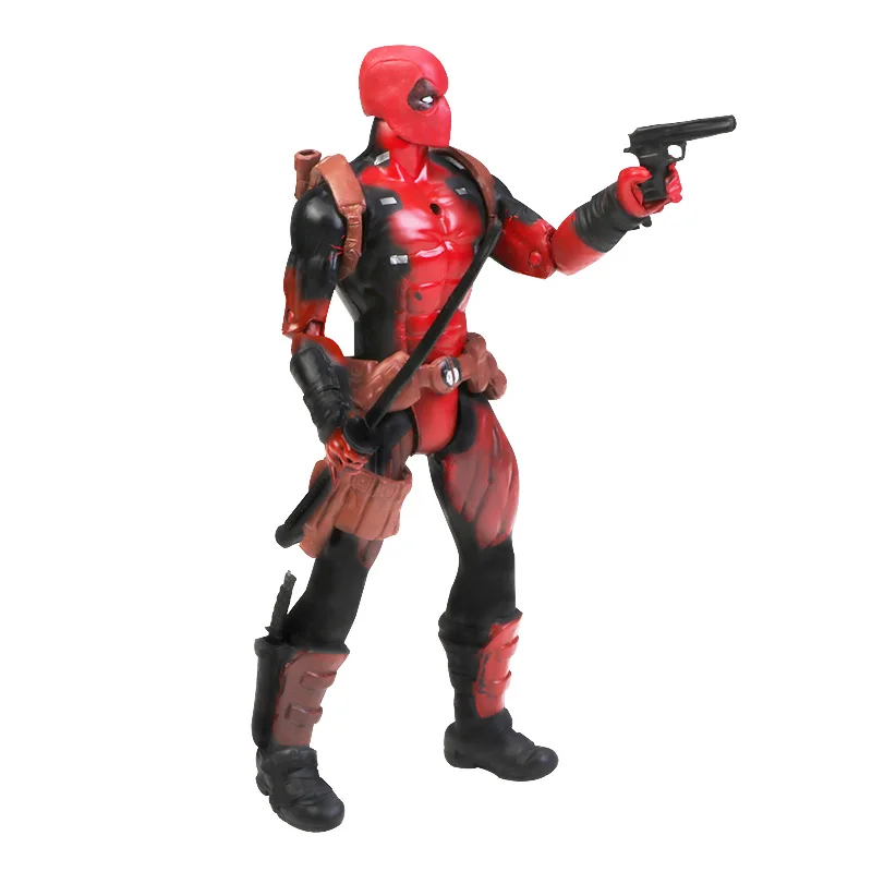 Marvel avengers deadpool figuras articulações móveis 6 polegada modelo bonecas pvc figura de ação anime presente natal meninos