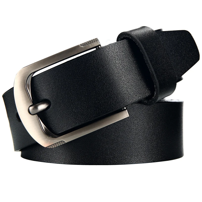 

Luxury Men belt Quality Imitation Leather Alloy Pin Buckle Men's belt fashion classic vintage wild Casual Business Pants belts