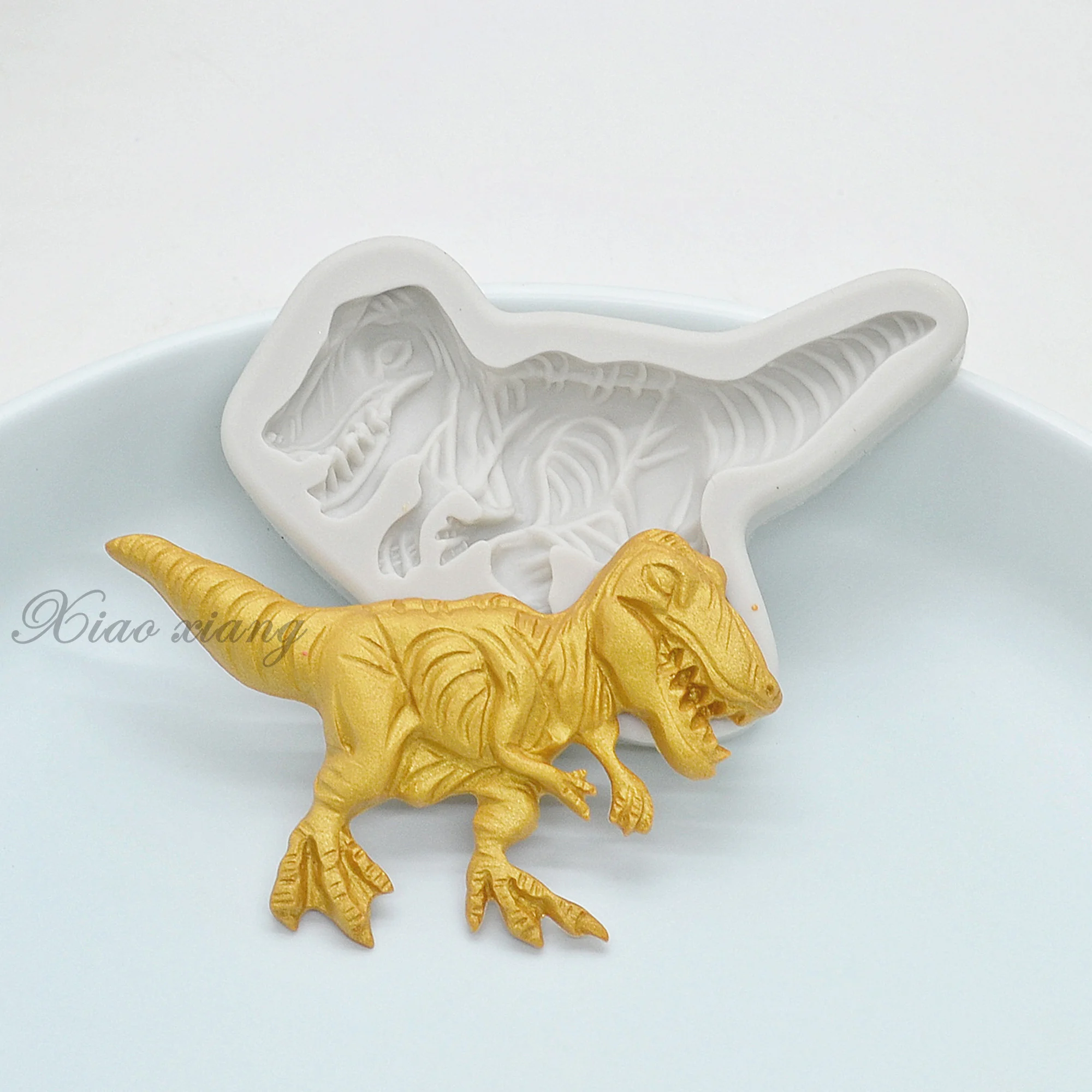 3D Dinosaur Silicone Cake Molds Cartoon Dragon Chocolate Cake Decoration Mold DIY Fondant Biscuit Baking Accessories