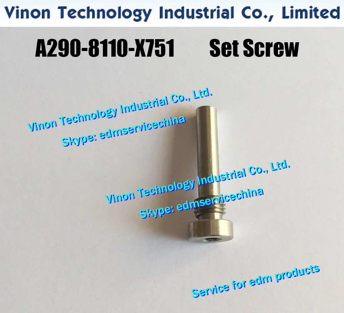 

A290-8110-X751 Set Screw Upper, edm spare parts for 1iA,1iB,1iC series A2908110X751, A290.8110.X751, A290-8104-V752 # STD