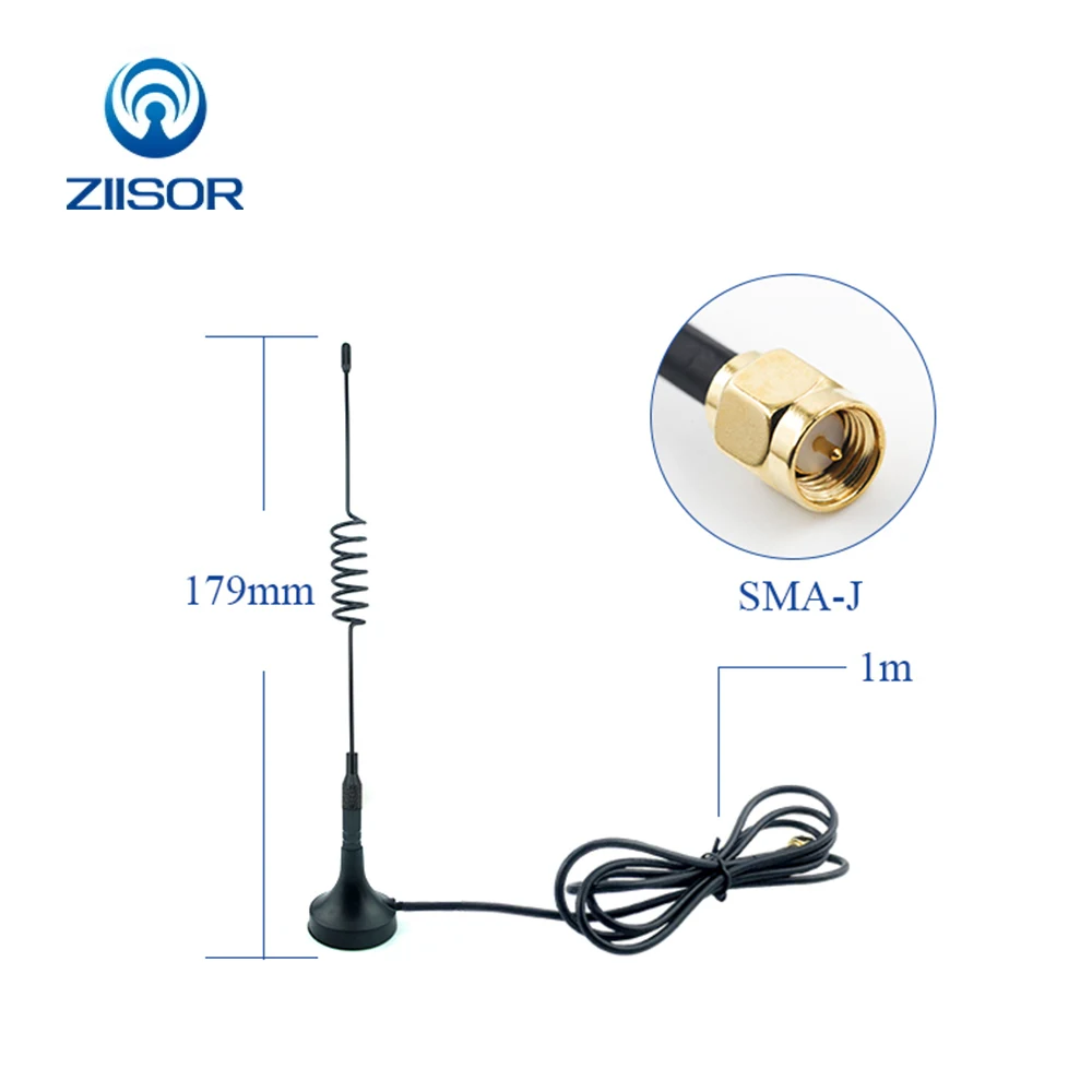 

2pcs Lora 868MHz 915MHz Antenna 900MHz Long Range Omni Antennas for Repeater Car Auto SMA Male 1m 2m Feeder TX900-XPL-100(15)