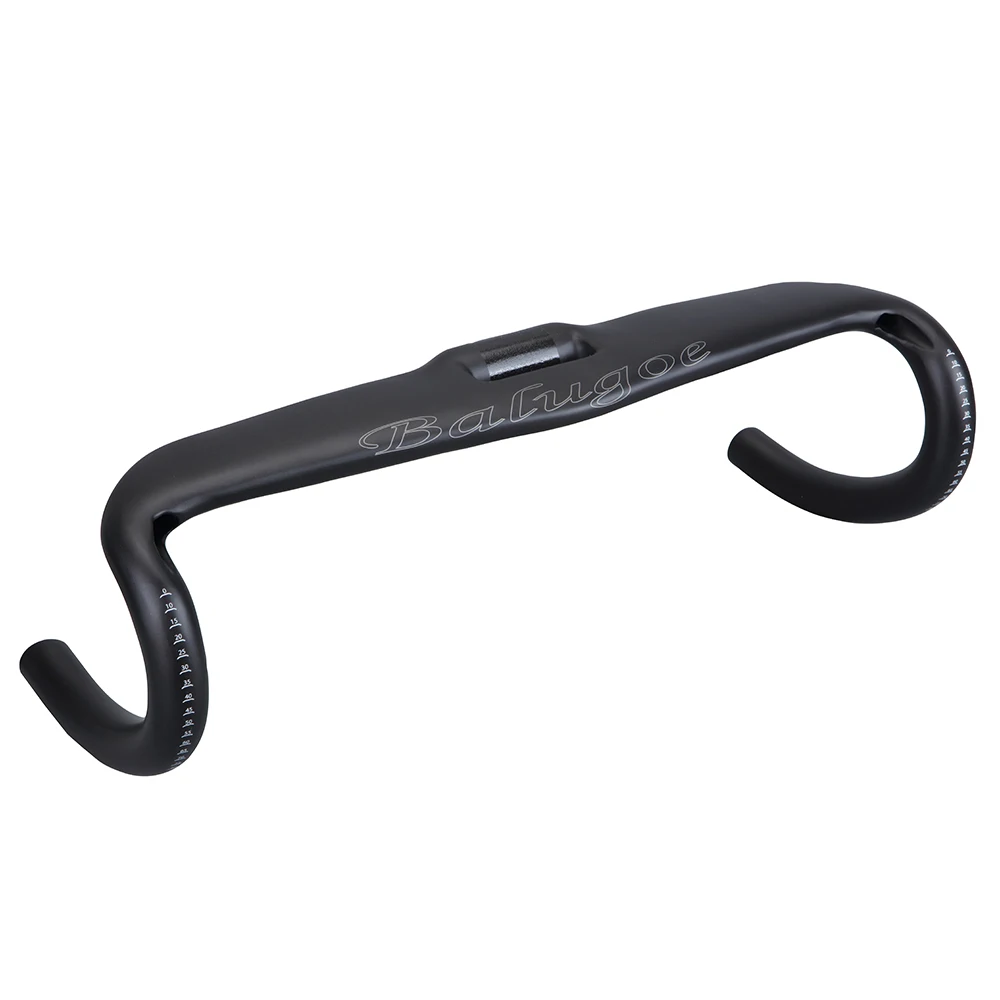 Full Carbon Road Bike Handlebar, Inner Cable Bike Handle Bars, Bend Bicycle Handlebar, 2022New