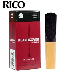 Rico by D'addario Plasticover Bb Clarinet Reed, 2/2.5/3/3.5