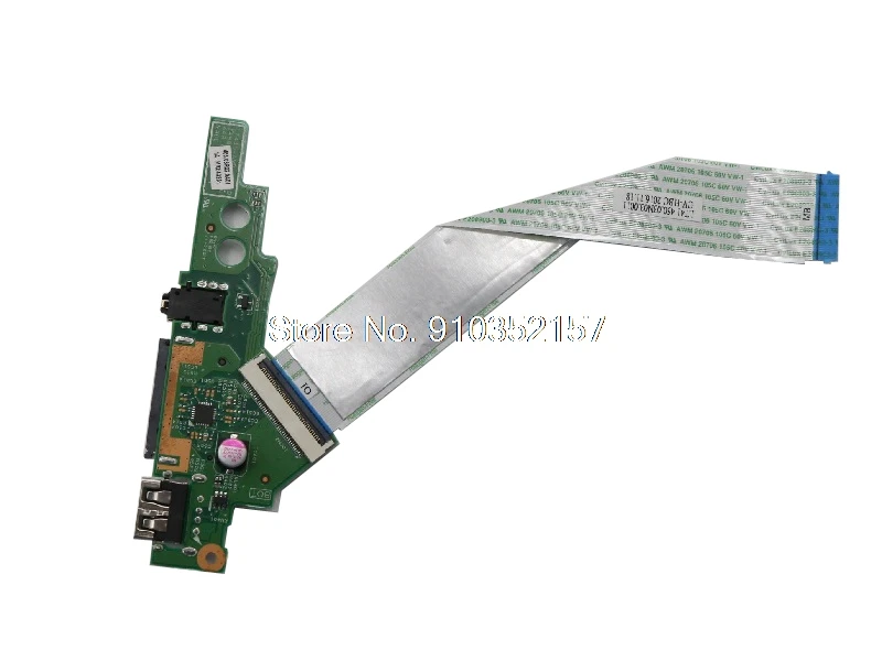 Placa de Audio IO para portátil Lenovo Ideapad Yoga 500-14ACL 500-14 Flex 3-1435 Flex3-1435 5C50J67101 con Cable nuevo