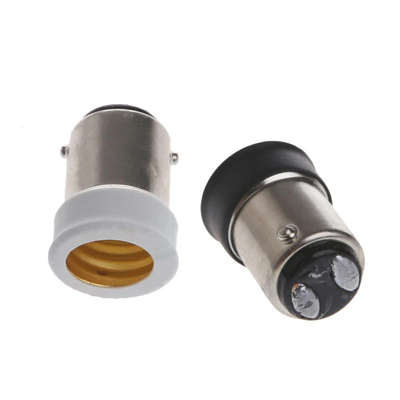 B15 Male to E14 Female Lamp Bulb Socket Light Extender Adaptor Converter Holder