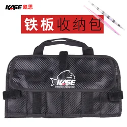 KASE Fishing Lure Bag Nylon Lure Iron Plate Storage Bag Sea Fishing Accessories Package Jig Lure Bags Lure Storage Bag Tackle