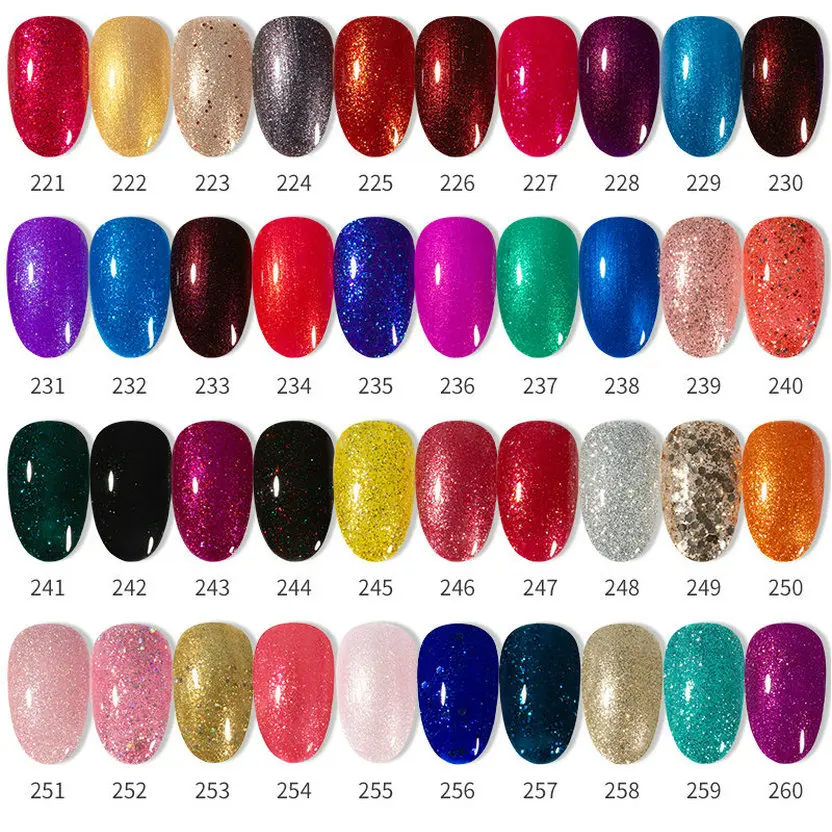 RS NAIL 15ml smalto per unghie UV 308 colori smalto per Gel #241-308 colore nero bianco rosso lacca per Gel di smalto per unghie (5)