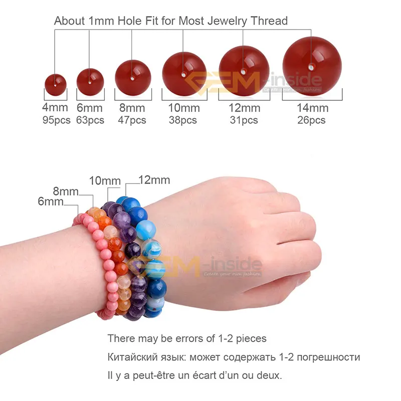 Yellow Citrines Clear Crystal Quartzs Round Shape Loose Bead For Jewelry Making Beads DIY Bracelet Necklace15\