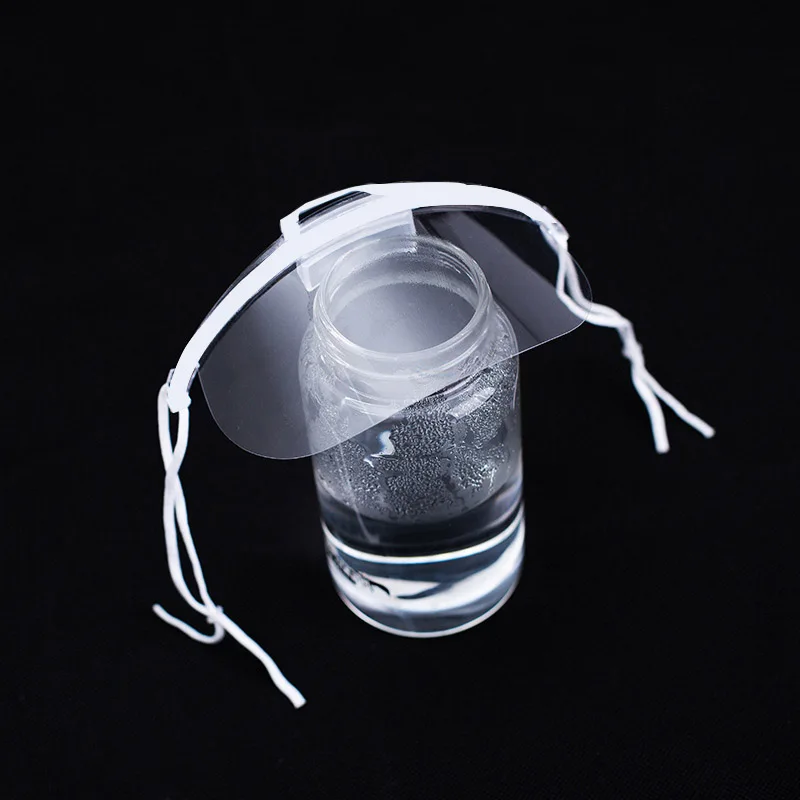 Anti-fog Transparent Mask Health Mask Fast Food Restaurant Plastic Kitchen Masks Reused respirator Beverage Service Tools