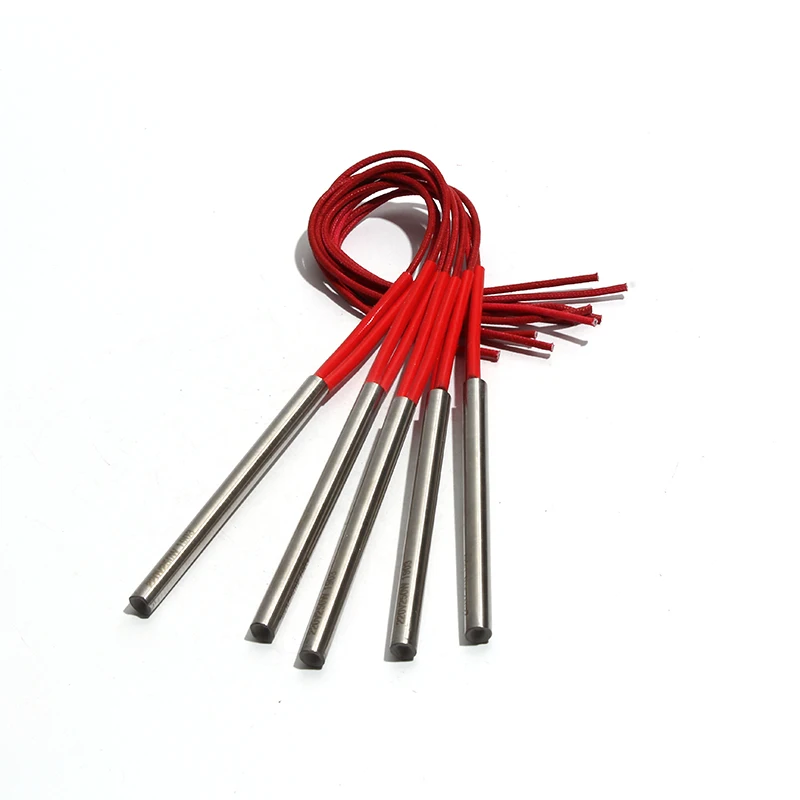 Нагреватель картриджа LUJINXUN 110 В 220 В 380 В SUS201 15 мм x 62-75 мм 230 Вт-280 Вт для литья под давлением входного канала нагрева 5 шт./партия