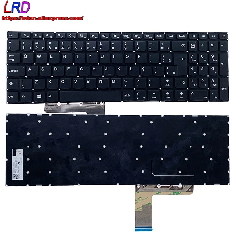 

Original BR Brazilian Keyboard for Lenovo Ideapad 310-15 510-15 V310-15 E52-80 V110-15 ISK IAP IKB ABR AST IAP V510-15 Laptop