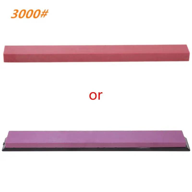 Grit #3000 Rectangle Ruby Knife Sharpening Grindstone Whetstone Polishing Stone Oil Stone