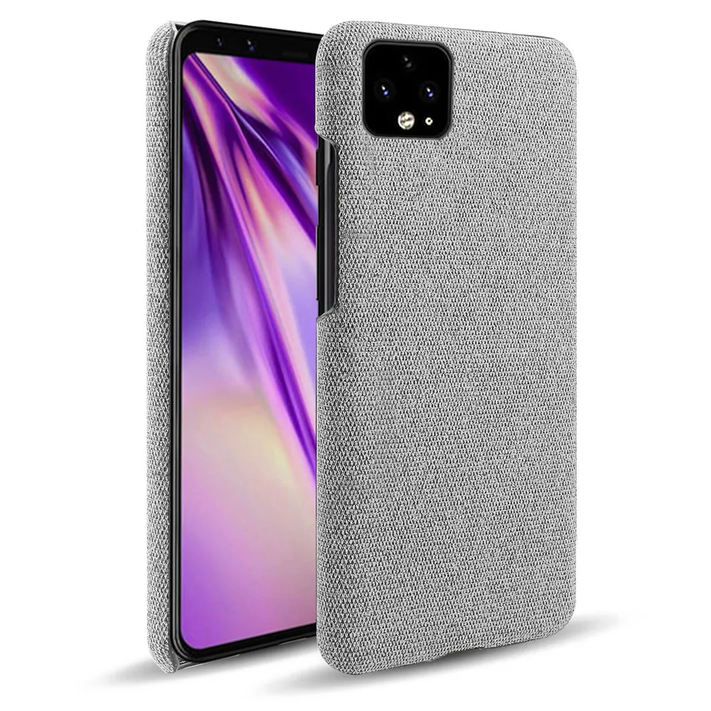 Cloth Texture Fit Phone Case For Google Pixel 4 Anti-Drop Phone Bag Cover For Google Pixel 4 XL 4xl Pixel4 Pixel4xl Coque Funda