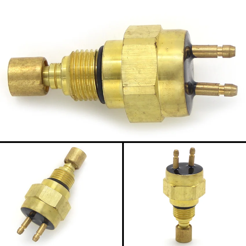 Motorrad-Kühlwassertemperatursensor Kühlerlüfterschalter für Kawasaki VN800 Vulcan 800 VN1500 VN1500 Classic Tourer – Detail 3