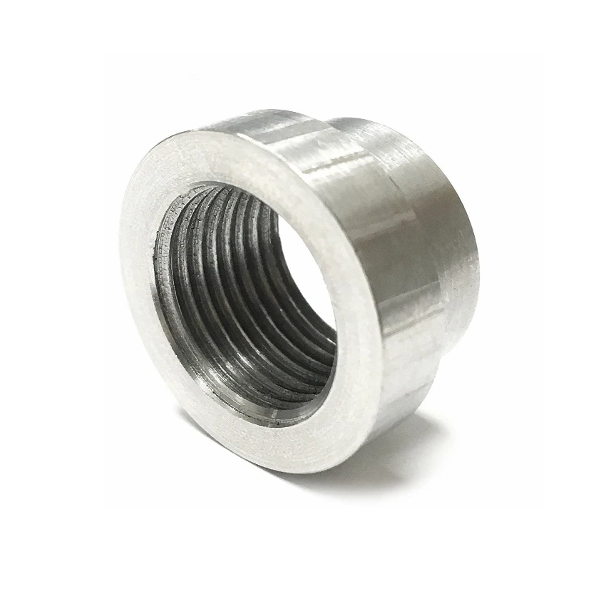 1PCS Stainless Steel M18x1.5 Thread weld bung nut O2 Oxygen Sensor Inner Hexagon Bung Connector Auto Part