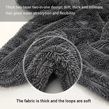 1200GSM/600GSM 超細纖維汽車清潔毛巾 雙面超強吸水洗車清潔布 防刮柔軟不起毛毛巾 10 最佳銷售 1200公克超細纖維毛巾 - №5