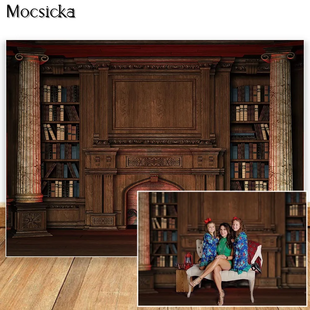 Retro Weihnachten Studie Zimmer Kamin Fotografie Kulissen Kinder Baby Portrait Professionelle Foto Requisiten Studio Booth Hintergrund