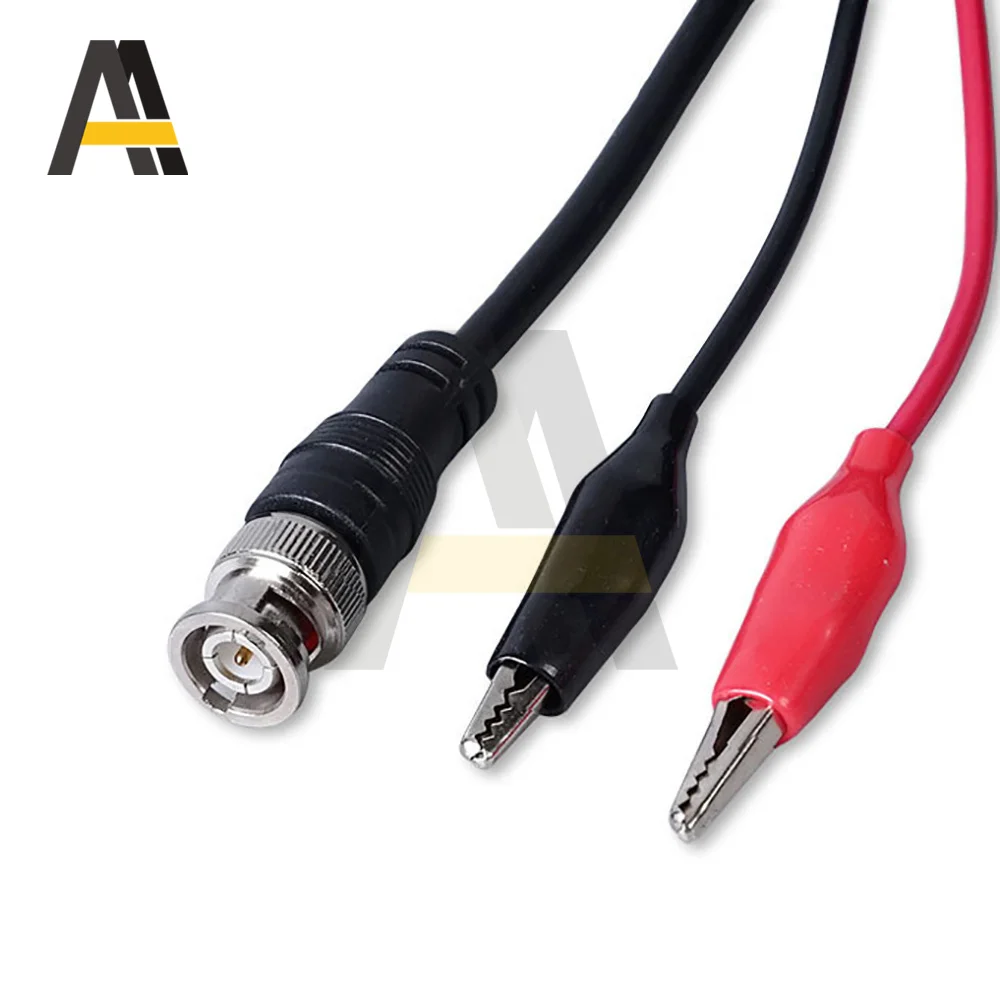 Conector macho BNC Q9 a doble gancho, sonda de prueba P1007 P1011, cables de 120CM con 2 sondas, gancho de prueba de 500V, accesorios para