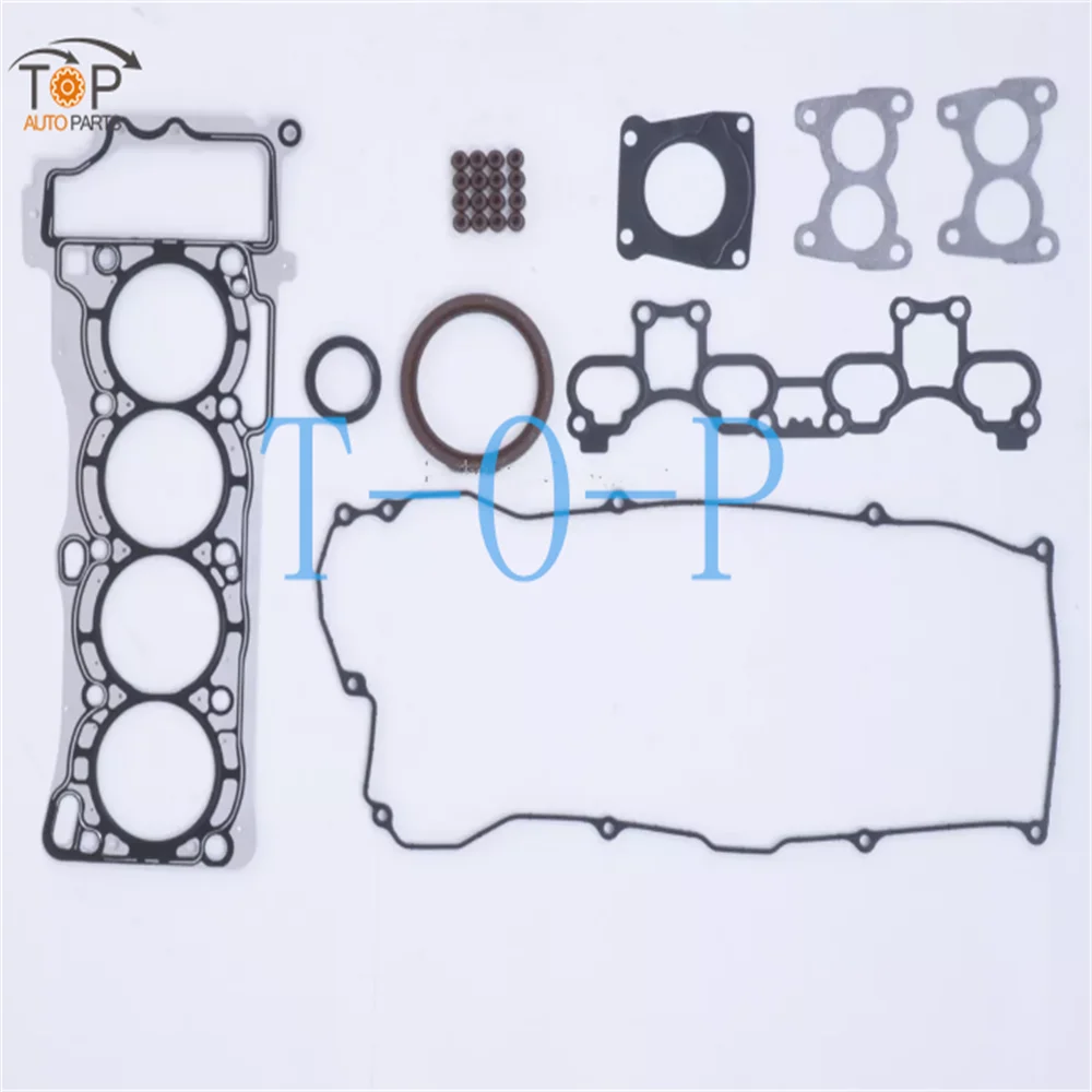 Full Overhaul Engine Repair Kit Gasket Set QG16 For Nissan Sunny Primera Sentra Scala Almera 1.6L 10101-8M027 11044-8M010