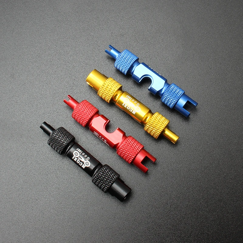 MUQZI Bike Valve Wrench Multifunctional AV FV Presta Schrader Valve Brass Core Installation Remove Tool MTB Road Bicycle Repair