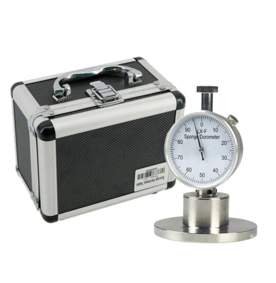 Dial Soft Sponge Hardness Tester Meter Foam Durometer Sclerometer Gauge With Scale Value 0 to 100 Degrees For Soft Foam Etc