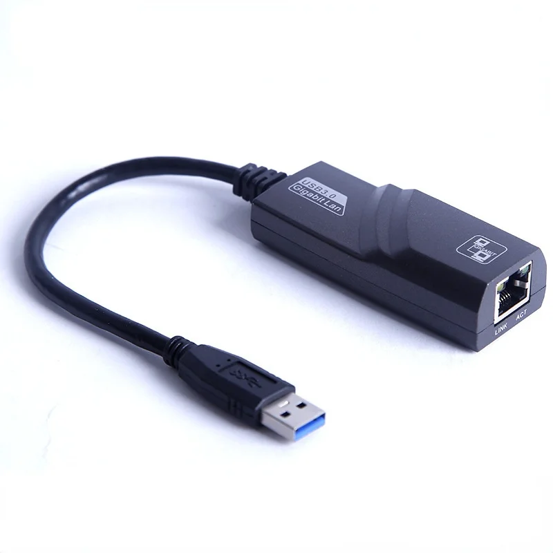 USB إيثرنت USB 3.0 2.0 إلى RJ45 10/100/1000Mbps جيجابت محول لأجهزة الكمبيوتر المحمول أندرويد TV فك التشفير بطاقة الشبكة USB Lan