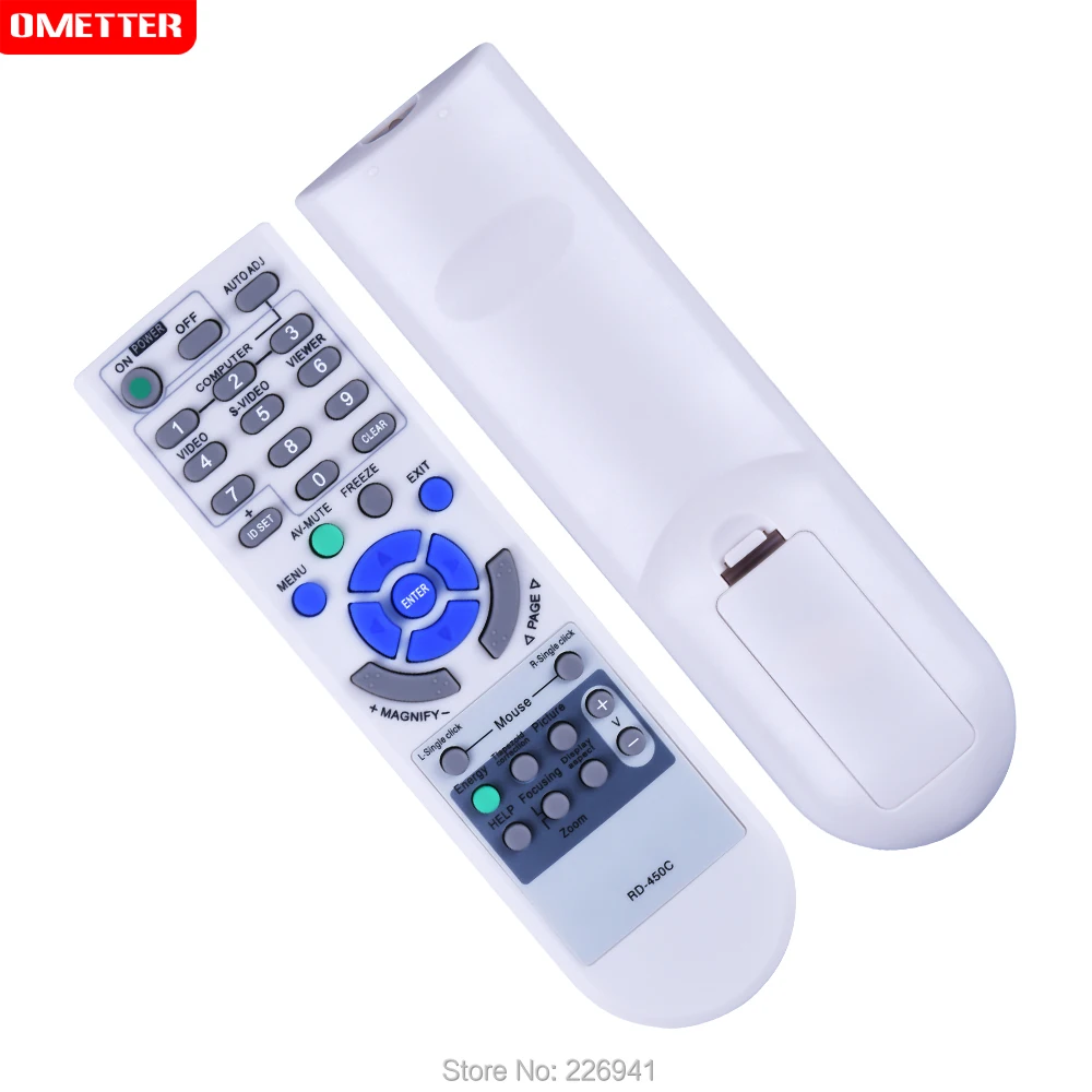 Controlador remoto para nec projetor Rd-450c Rd-448e Np-v260 + v230 me360