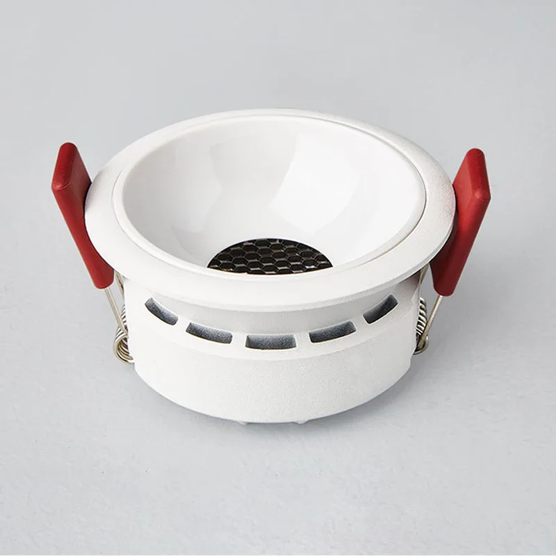 Modern light luxury Minimalist circular fashion anti-glare adjustable ceiling recessed LED down light LED ceiling spotlight Pic