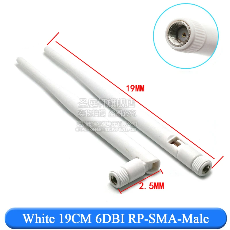 1PCS 2.4GHz 6dBi/3dbi WIFI Antenna 2.4G Antenna Aerial RP-SMA Bluetooty Male Female Wireless Router Connector WLAN/WiMAX/MIMO