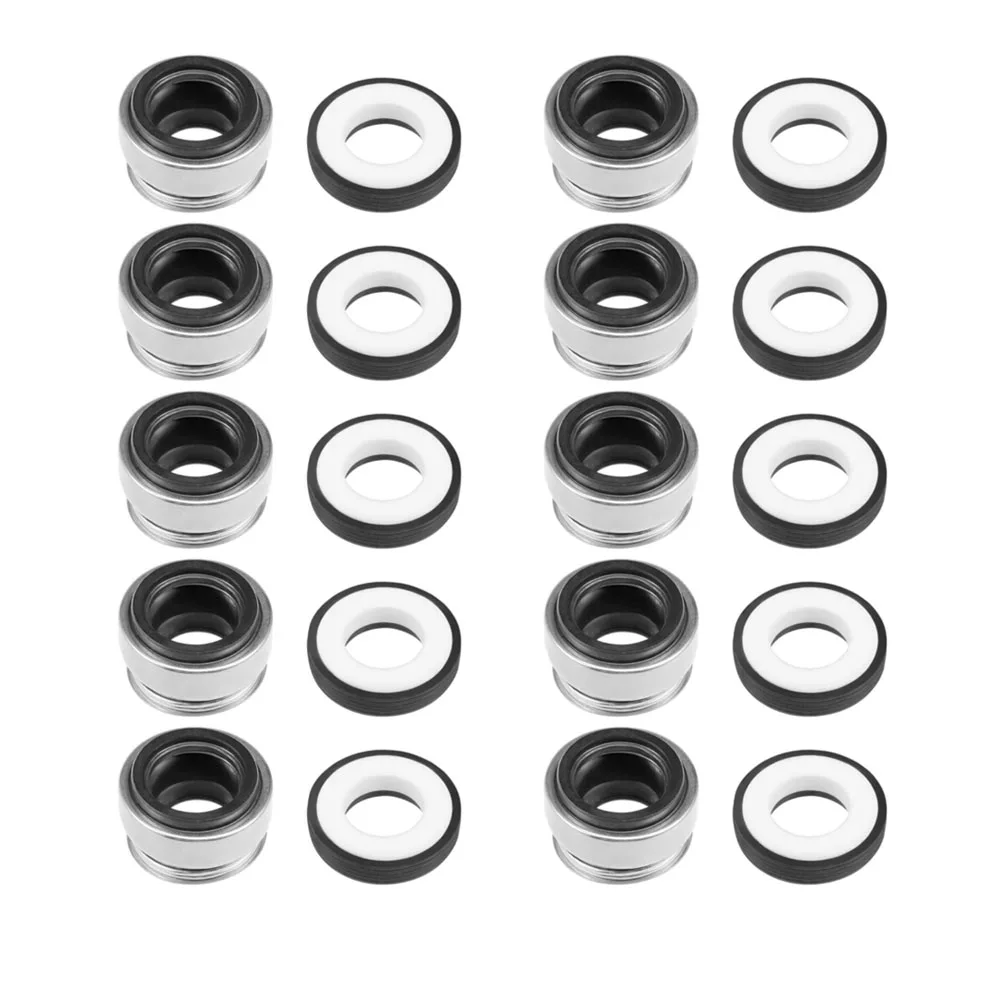 Mechanical Shaft Seal Replacement for Pool Spa Pump 10pcs 301-8/10/11/12/13/14/15/16